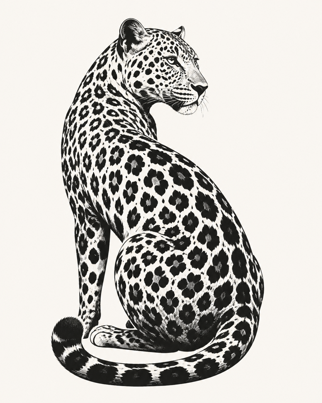 graphic_print animal monochrome