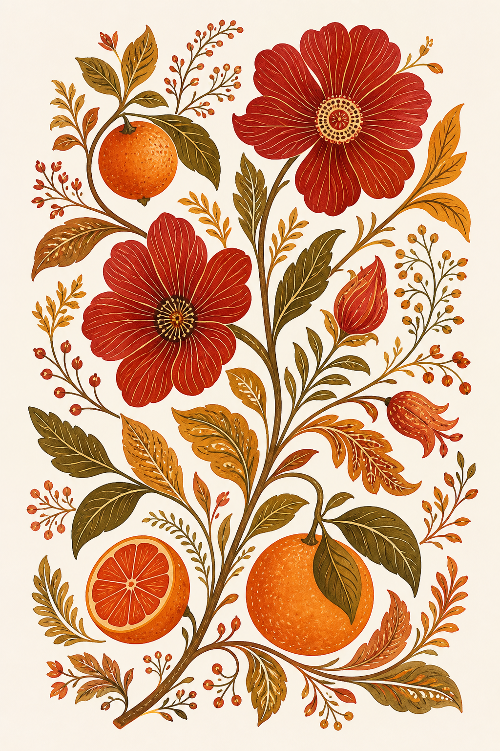 graphic_print botanical warm
