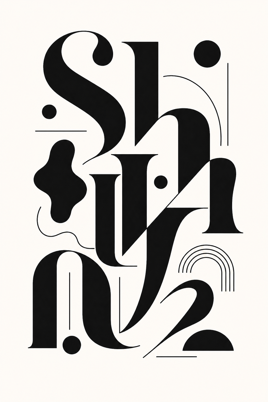 graphic_print typography monochrome