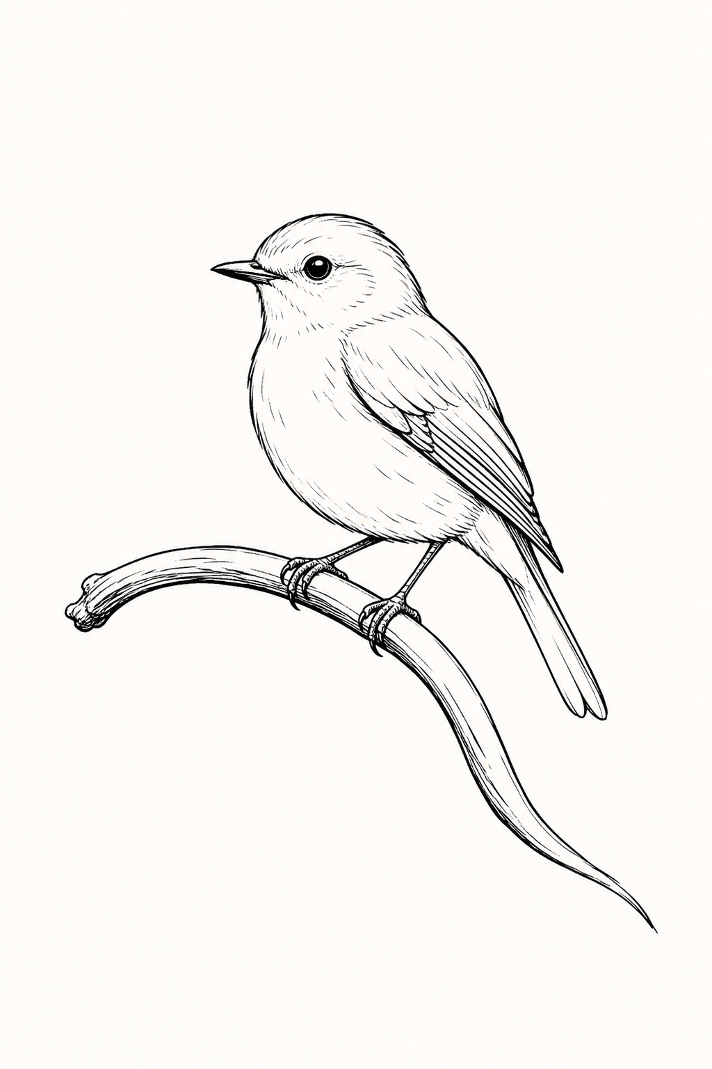 ink_line_drawing animal monochrome
