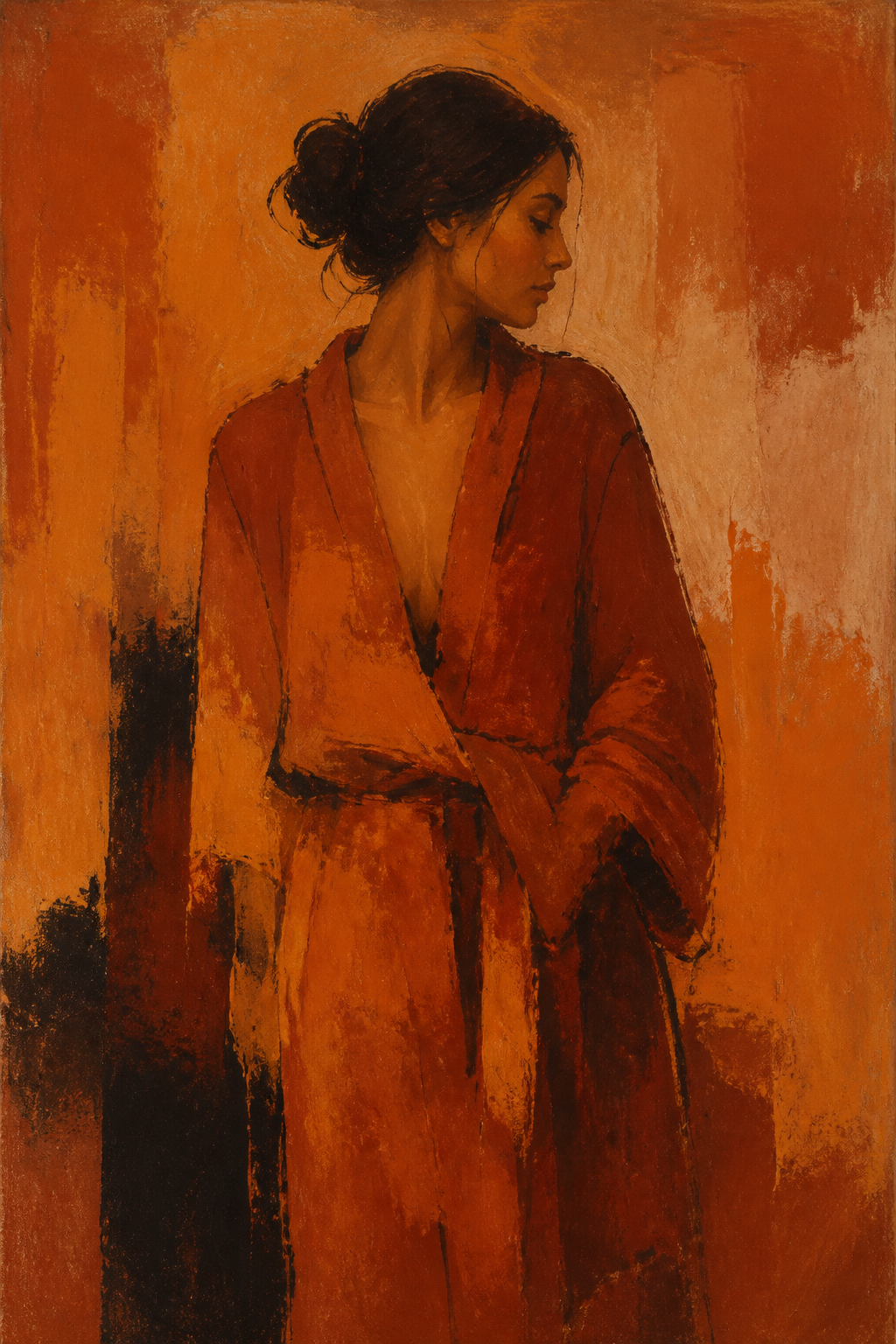 oil_painting figure_portrait warm
